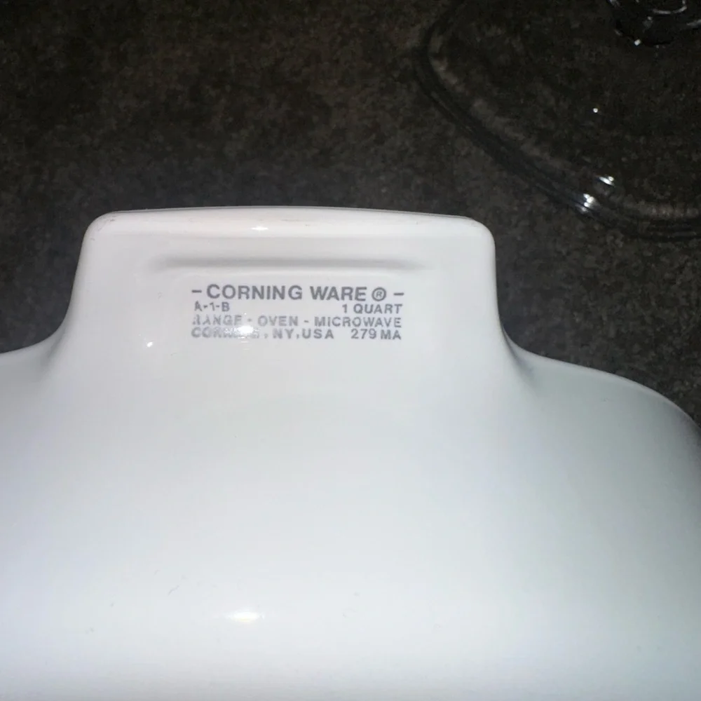 Corning Ware-‎ Spice of Life- L’Échalote 1 Quart Casserole Dish